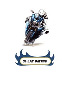 WYDRUK CUKROWY OPŁATEK NA TORT MOTOCROSS MOTOR CROSS POJAZDY + TEKST GRATIS