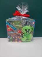 Zestaw Prezentowy Minecraft, Klocki, Gra, brelk