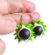 KOLCZYKI Z MODELINY Tany Tany Dwa Kasztany