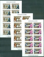 PTAKI. REP.GUINEE. Mi 3 ark. cięte**2007r.