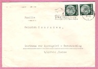 Niemcy 1936 list obieg. Braunsch. dat. sport olimpiada zimowa Garmisch-Part