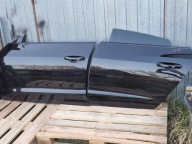 AUDI A7 C8 S7 4K DZWI LEWE PRZOD PRZEDNIE LY9T CZARNE KOMPLETNE