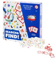 SOKOLE OKO Gra Rodzinna Planszowa Edukacyjno-Zręcznościowa z Dzwonkiem