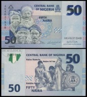 BNB - NIGERIA 50 Naira 2006 AK 4631991 # P35a # UNC