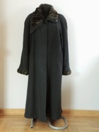 Płaszcz DAMSKI Długi Wełniany Roz.46