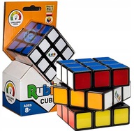 RUBIK'S CUBE KOSTKA RUBIKA KLASYCZNA KOLOROWA GRA UKŁADANKA LOGICZNA 3x3 8+