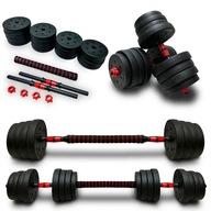 REGULOWANE HANTLE BITUMICZNE SPORTFORFUN 2x20 KG – TWÓJ TRENING W DOMU