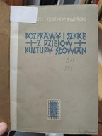 Tadeusz Lehr-Spławiński Rozprawy i szkice z dziejów kultury Słowian 1954