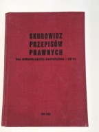 Skorowidz przepisów prawnych dla spółdzielczości zaopatrzenia i zbytu 1972