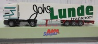 ~*~ ORYGINALNY AWM..SCANIA 124L 460..CHŁODNIA..JOHS LUNDE TRANSPORT ~*~