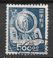 Japonia N209 parowóz Mi463 6euro