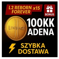 Lineage 2 L2 Reborn Forever x15 [H5] | 100KK Adena | Nowy Sezon NEW Szybko