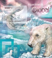 Gwinea Bissau 2012 ** cena 6,50 zł kat.7,50€ - fauna, niedźwiedzie, blok