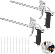 Profesjonalny pistolet 2 szt. piankowy PU z metalu do pianki budowlanej