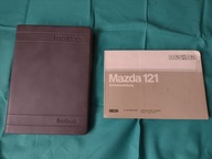 MAZDA 121 Instrukcja obslugi książka serwiowa Etui KOMPLET 2x BRIEF 1990