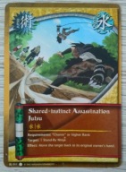 Karta Naruto CCG Jutsu Shared-instinct Assassination Jutsu - J-011