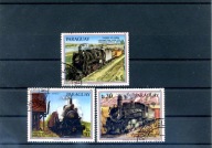 A52443)Kolejnictwo: Paraguay 3994 - 3996 gest.