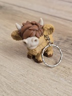 Breloczek z Uroczą Krową Highland 3D - Brelok Druk3d fidget Keychain