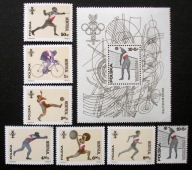 Polska > Zn. 2305 - 11 + Bl. 98 ** ~ Igrzyska Olimpijskie - Montreal 1976