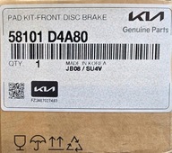 KLOCKI HAMULCOWE PRZÓD KIA OE 58101D4A80