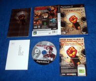 RED FACTION II 2 PS2 rewolucyjny FPS jak HALF-LIFE 3xANG jak NOWA