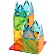 KLOCKI MAGNETYCZNE KONSTRUKCYJNE 3D EDUKACYJNE UKŁADANKA ZAMEK DOMEK