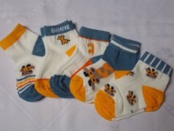 SKARPETKI DZIECIĘCE NIEMOWLĘCE ELASTYCZNE ZESTAW 5 PAR 12-24 MIESIĘCY