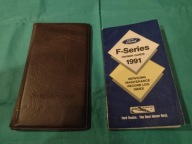 FORD F-SERIES Instrukcja książka Etui 1991 KOMPLET