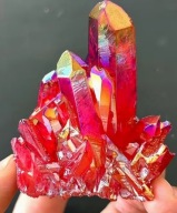 Czerwony kryształ kamień dekoracyjny rubin Heroes of Might and Magic 3