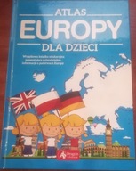 Atlas Europy dla dzieci Dragon Edukacja Wyjątkowa książka edukacyjna