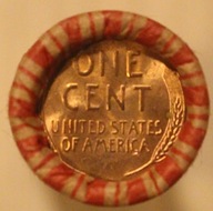 USA - 1 CENT 1909 - 1958 LINCOLN - ROLKA BANKOWA - USA 50 SZTUK, Z OBIEGU