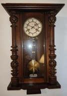 Stary zdobiony zegar Junghans 1890-1900 A 07 do renowacji i naprawy