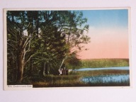 Mazury Jezioro Dubinek między Giżyckiem i Oleckiem 1915