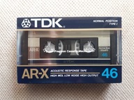 Kaseta TDK AR-X 46, rok 1985