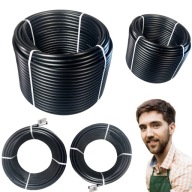 RURA DO NAWADNIANIA MONTAŻOWA IRYGACYJNA PE 16 MM WĄŻ 50 M SZCZELNA