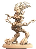 Verdant Treeman Dryad Driada Drzewiec Wojownik B RPG Druk3D