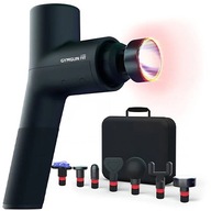 Duży masażer Gymtastic Gymgun Fit 2 PRO pistolet do masażu 7 głowic 6 tryb