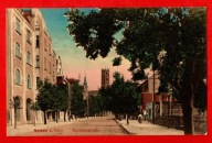 Nowa Sól , Neusalz a.Oder . Ulica Berlińska / 1919 r.