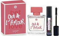 1x UNIKAT - Oui a l'Amour 50ml Woda perfumowana + Tusz objętość YVES ROCHER
