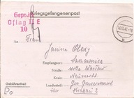 OFLAG II E - NEUBRANDENBURG -list jeniecki -SZCZAWNICA GG -obieg 1942 rok