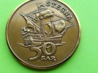 MEDAL OKOLICZ. STEGNA - 50 SAR- SARACEŃSKA CHATA-I. MIKSZEWICZ ul.OKÓLNA 3A