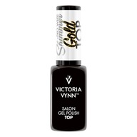 Top z drobinkami złotymi do paznokci Victoria Vynn 8ml Shimmer Gold