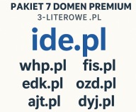 Domena internetowa ide.pl, whp.pl, fis.pl, edk.pl, ajt.pl, ozd.pl, dyj.pl