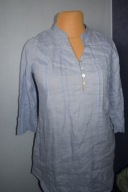 Tara Sukienka lniana letnia błękitna LEN 100%_40