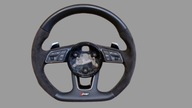 AUDI A3 S3 RS3 RS 8V LOPATKI F1 MULTIFUNKCJA KIEROWNICA BIALA NIC ALKANTARA