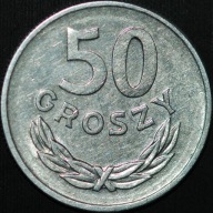 50 groszy 1968 - ładny egzemplarz - RZADKIE