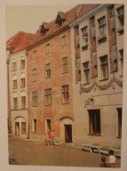 TORUŃ. Ulica Szczytna - kamieniczki pierwotnie gotyckie przebudowane w XVII