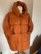 Kurtka puchowa oversize ruda jesień/zima