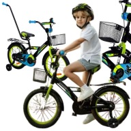 ROWER DZIECIĘCY 16 CALI MIRAVO SPARK DLA CHŁOPCA KOSZYKIEM + KÓŁKA GRATIS