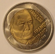 FRANCOIS MITTERAND 1916 - 1996, FRANCJA 1996 5 EURO ECU - SPECIMEN